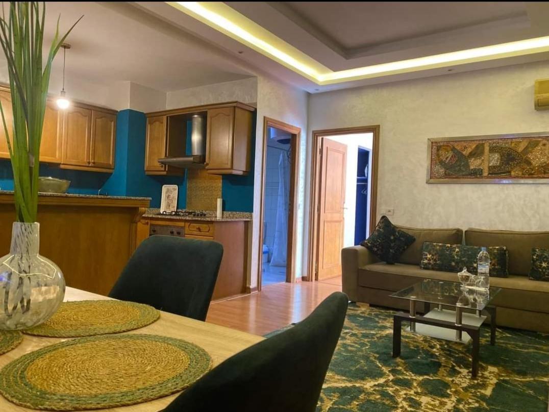 Appartement Cosy Quartier Au Centre De Marrakech Gueliz Marrákes Kültér fotó